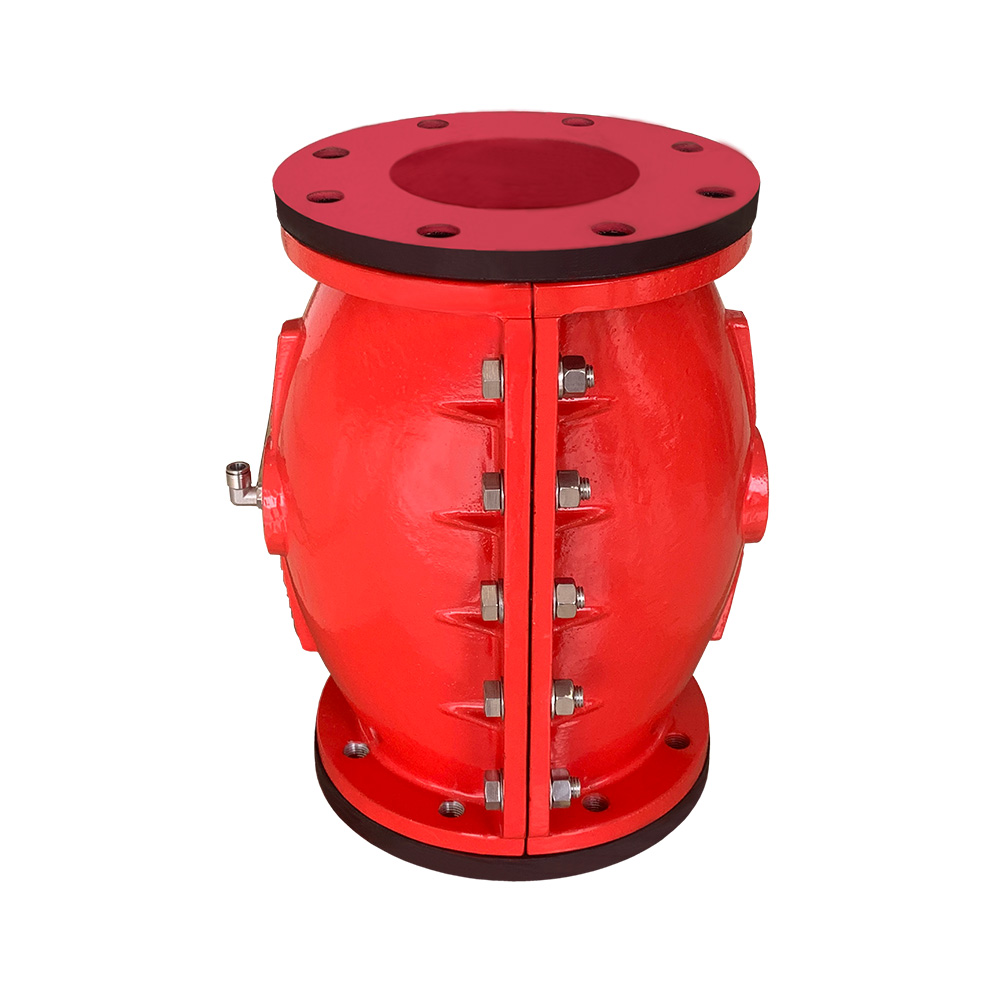 Air-operated pinch valve