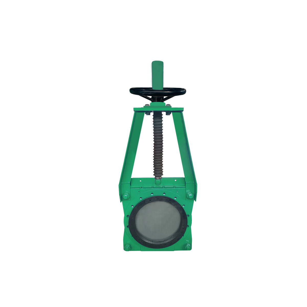 Manual knife gate valve